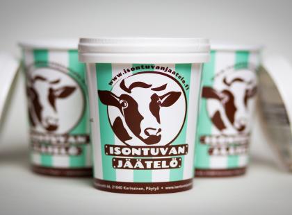 Isontuvan jäätelöä Kuva: Isontuvan jäätelö