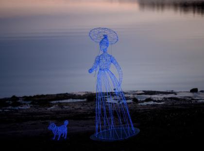 Alexander Reichstein: Främmande Från Förr / Ghostly Guests / Kummat Vieraat. Kuva: Söderlångvik gård / kartano / Manor facebook. 