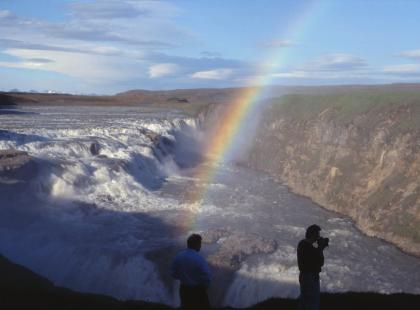 Gullfoss, Kultainen putous