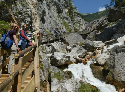 Silberkarklammin reitti.