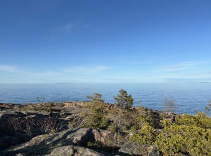 Ahvenanmaa HavsVidden merimaisema.