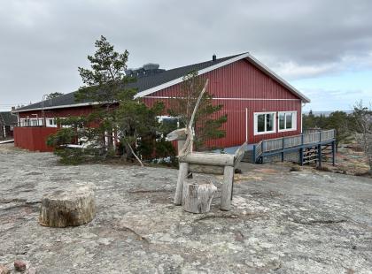 Geta-vuoren huipulla Soltuna kahvila