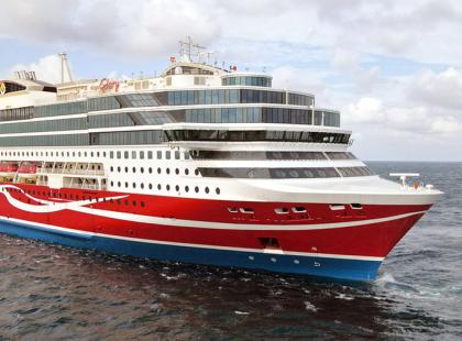 Viking Glory merellä.