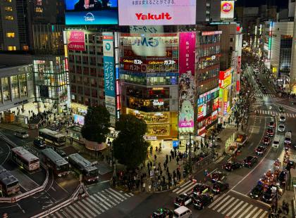 Kuva Pixabay: Tokio ilmakuva.