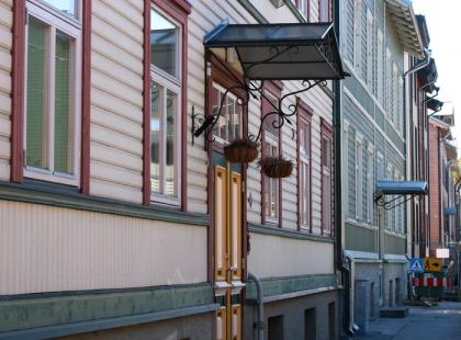 Kalamajan puutaloja.