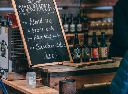 Open Water Breweryn tuotteita.