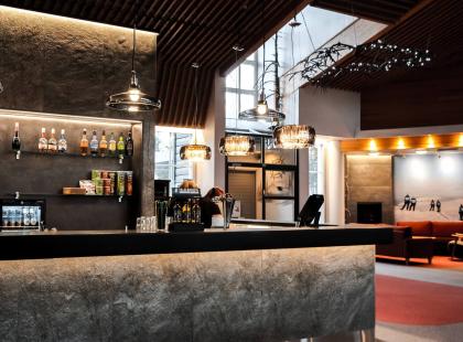 Hotelli Ylläsrinteen lobby