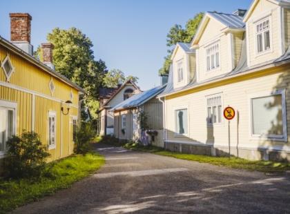 Kuva: Visit Parainen, Vanhan Malmin puutaloja.