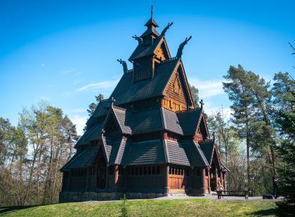 Ringebun sauvakirkko, kuva: Visit Norway.
